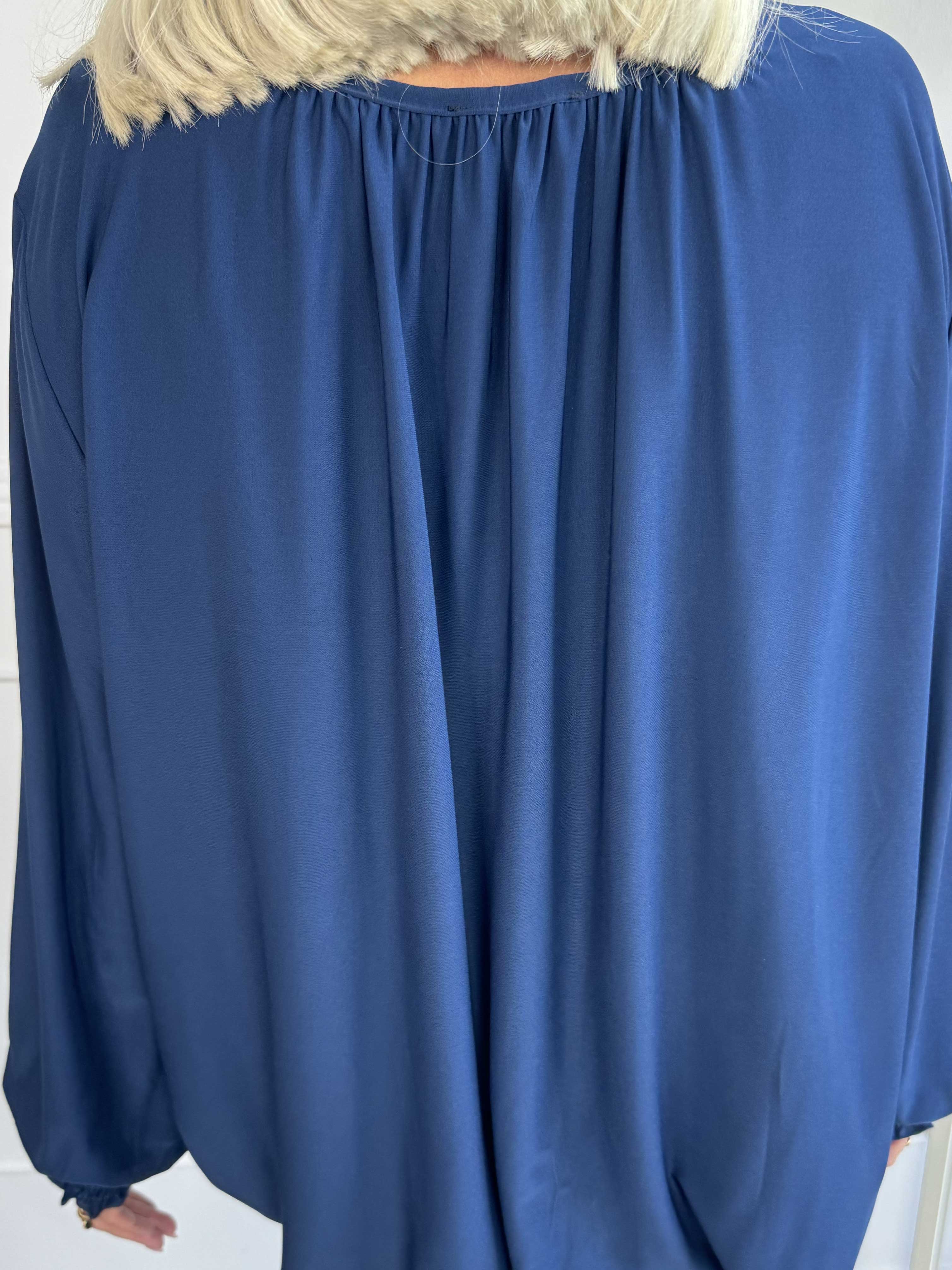 Miracle Plain L/S - Elastisk bluse med lange ærmer